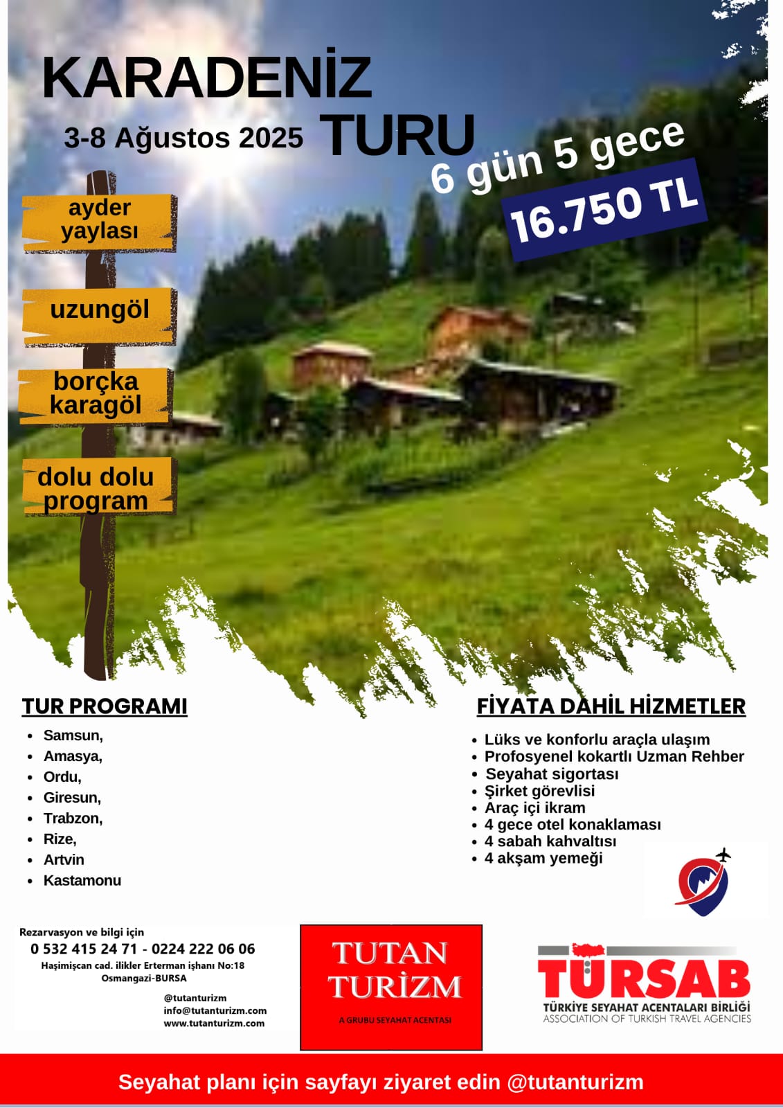 KARADENİZ TURU